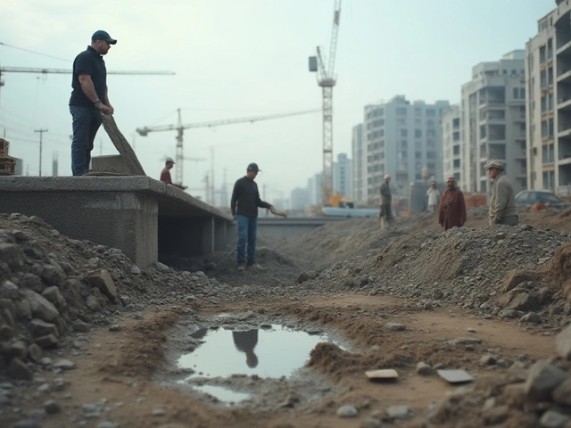 Опасности добавления воды в бетон: причины и последствия