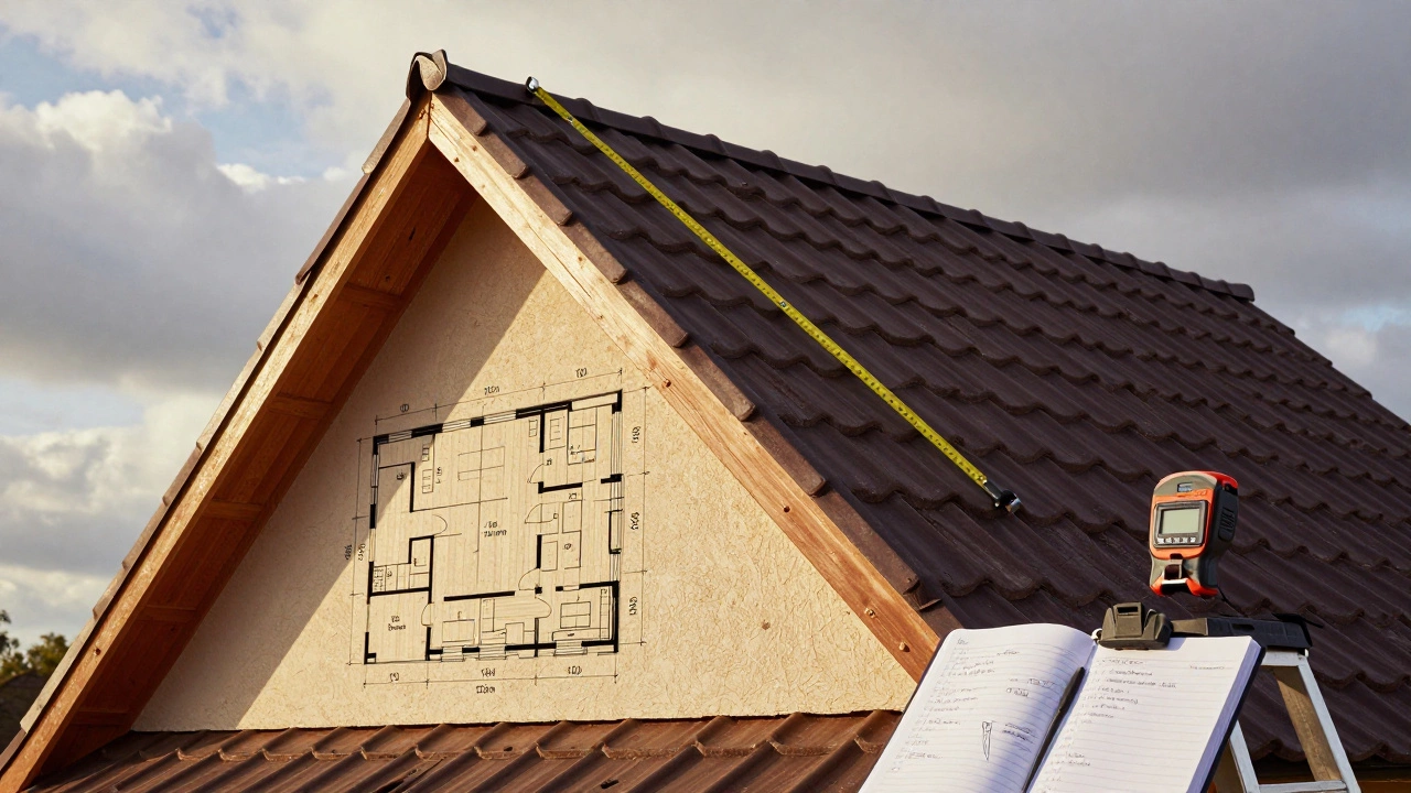 Как посчитать площадь покрытия кровли: пошаговая инструкция для дома