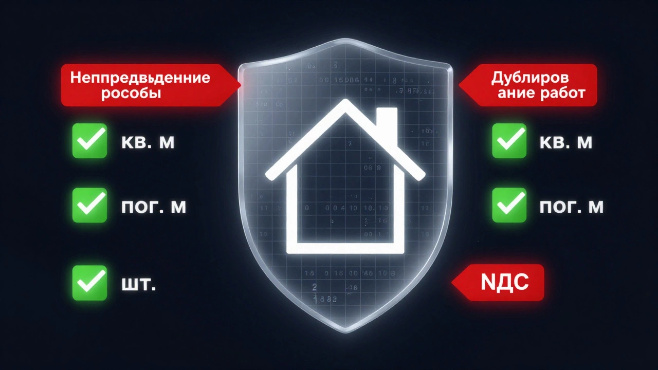 Прозрачный щит из единиц измерения защищает домовладельца от скрытых расходов в ремонте.