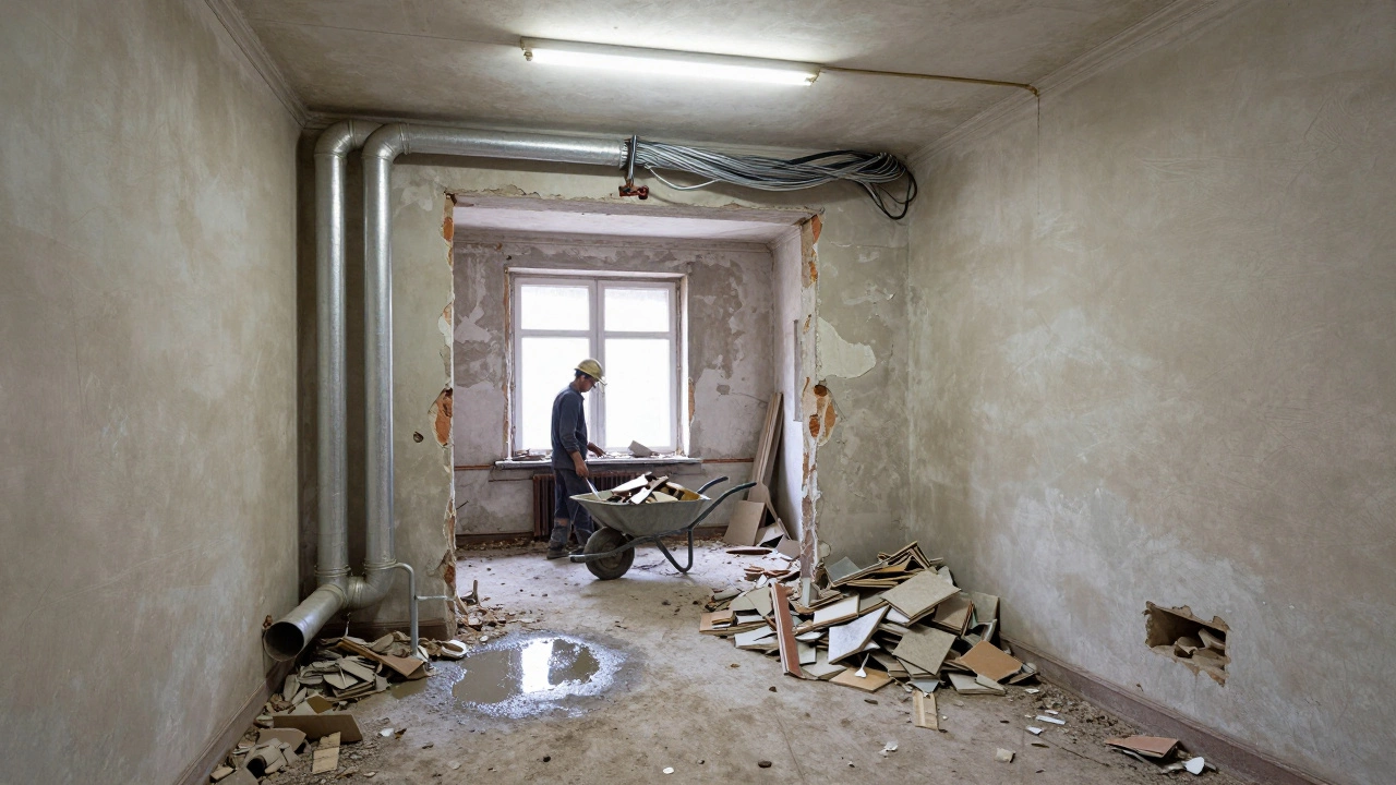 Что входит в капитальный ремонт квартиры: полный список работ и материалов