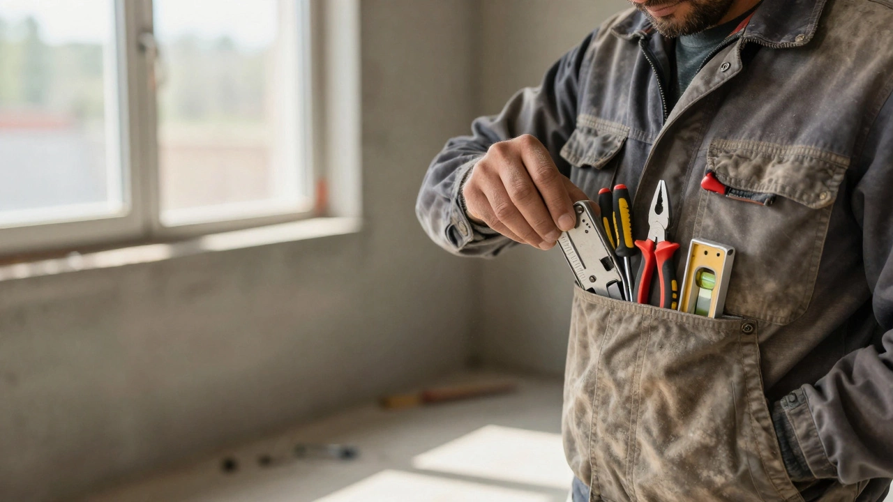 Как называется карманный набор инструментов и зачем он нужен строителю
