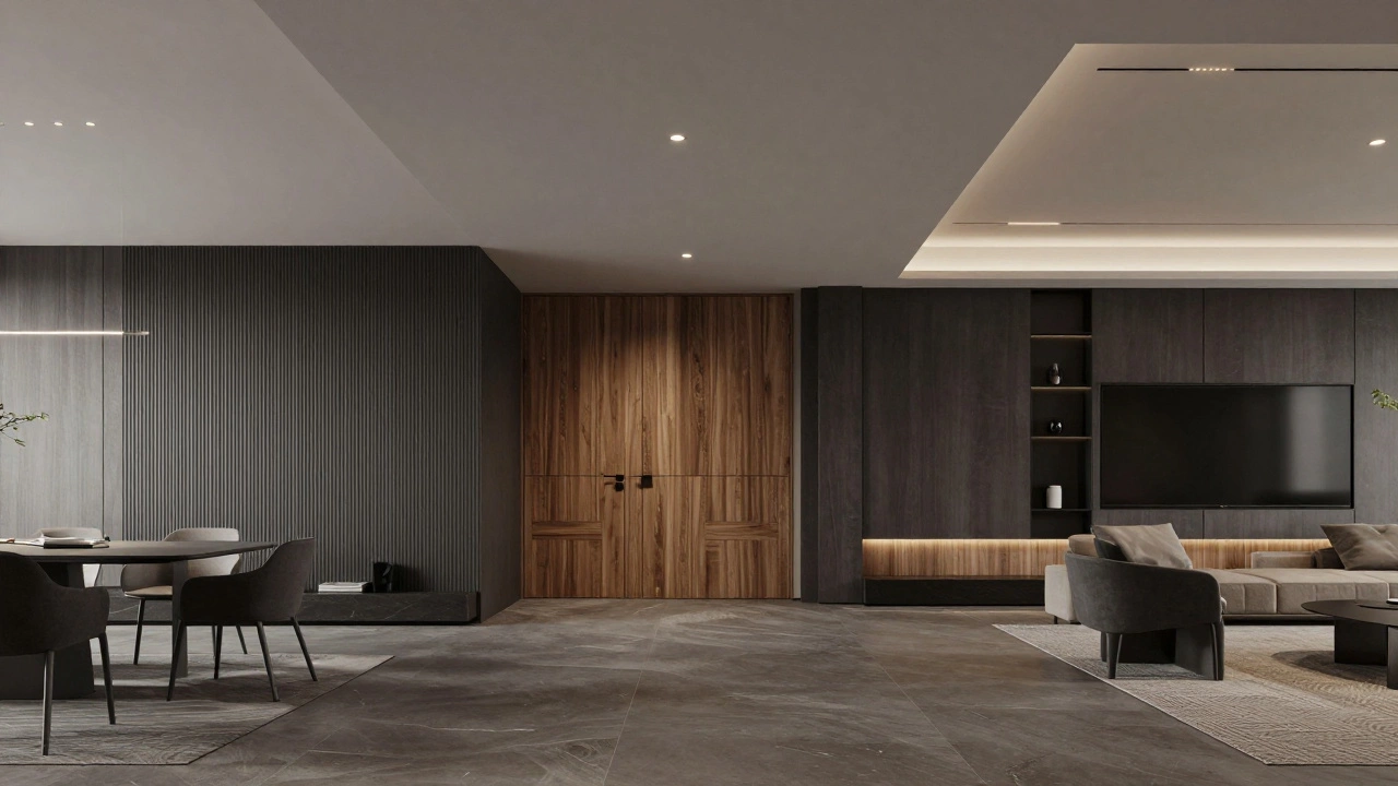 Интерьер современной квартиры в Москве после дорогого дизайнерского ремонта