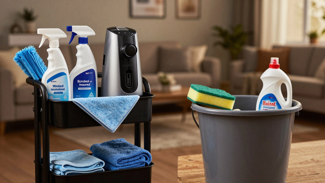 Сравнение профессионального оборудования клининговой компании и простых бытовых средств